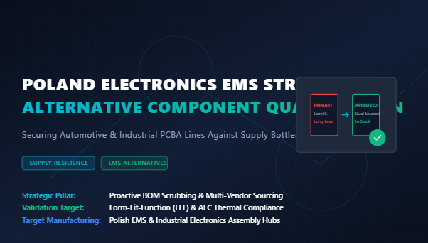 Últimos blogs da empresa sobre Estratégias Anti-Interrupção para Provedores de EMS Poloneses: Da Triagem de BOM à Seleção Alternativa