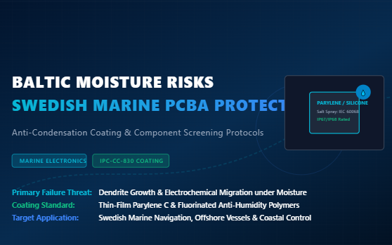Últimos blogs da empresa sobre Combate aos riscos de umidade do Báltico: revestimento conformal e protecção de componentes na electrónica naval sueca