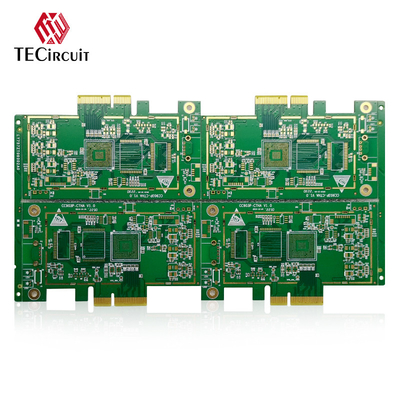 Finger Gold High Frequency PCB Board PCB rígido OEM para comunicação de módulos