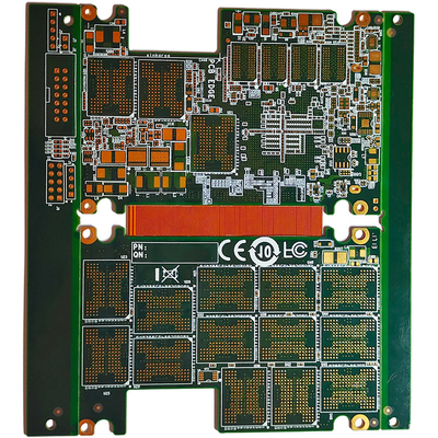 Tabela de PCB rígido e flexível para equipamentos de monitoramento de sinais vitais