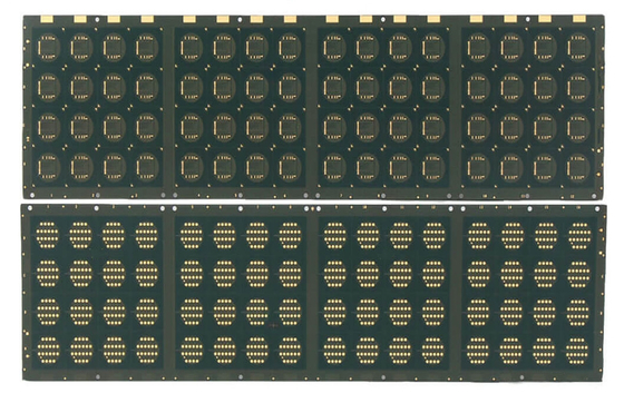 Multilayer Rigid IC Substrate PCB Board Fingerprint Card Ouro macio