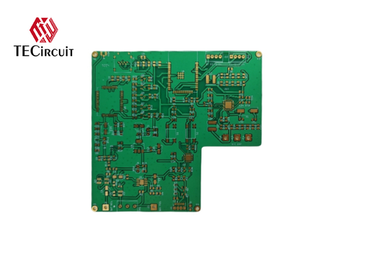 2 camadas de placa de PCB rígido FR4 TG135 placa de circuito impresso para máquina POS